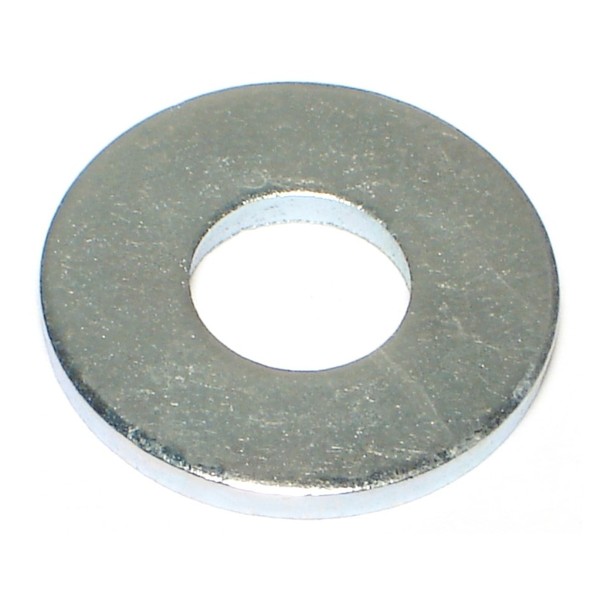 Midwest Fastener Flat Washer, Fits Bolt Size 5/16" , Steel Zinc Plated Finish, 390 PK 03837